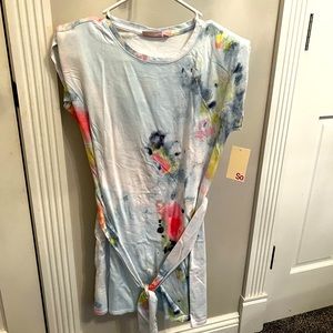 Cotton tie dye dress